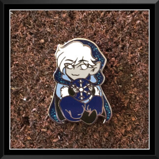 Jack Frost Cutie hard enamel pin by Three Muses Ink.