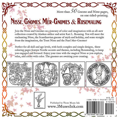 Nisse & Gnomes Color: From Nordic Folklore to Imagination Coloring Book - Image 3
