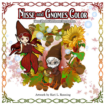 Nisse & Gnomes Color: From Nordic Folklore to Imagination Coloring Book